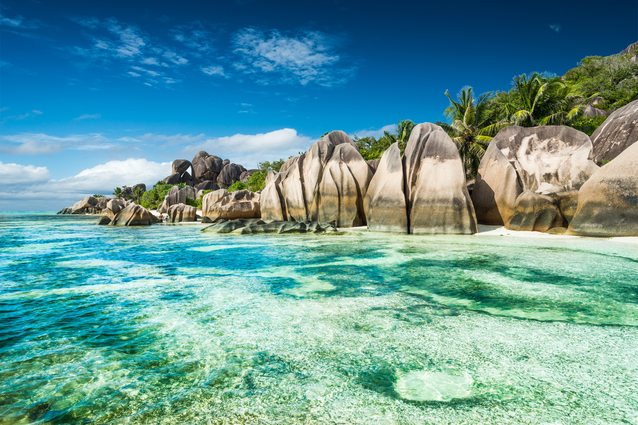 Seychellernas mest kända strand 